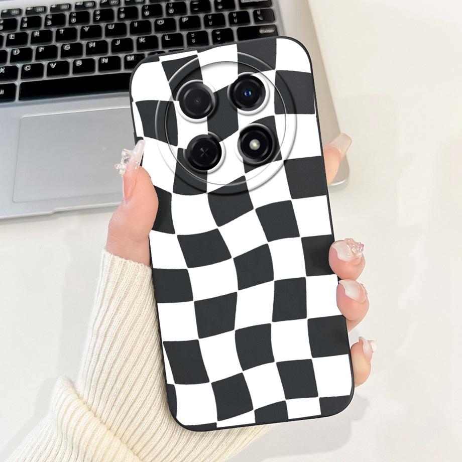 Для Huawei Nova 13i Nova 12i Чехол Мягкий Силиконовый Capa Художественный Принт Ночная Луна Fundas CTR-L81 CTR-L91 Задняя Крышка Ударопрочный