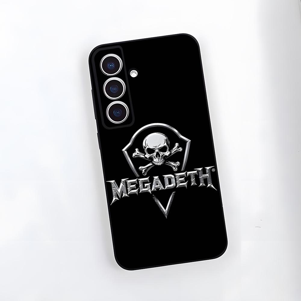 Rock Megadeth Music Phone Case For Samsung A25 A13 A33 5G A54 A36 A35 A56 A52 A14 Shockproof Soft Cover
