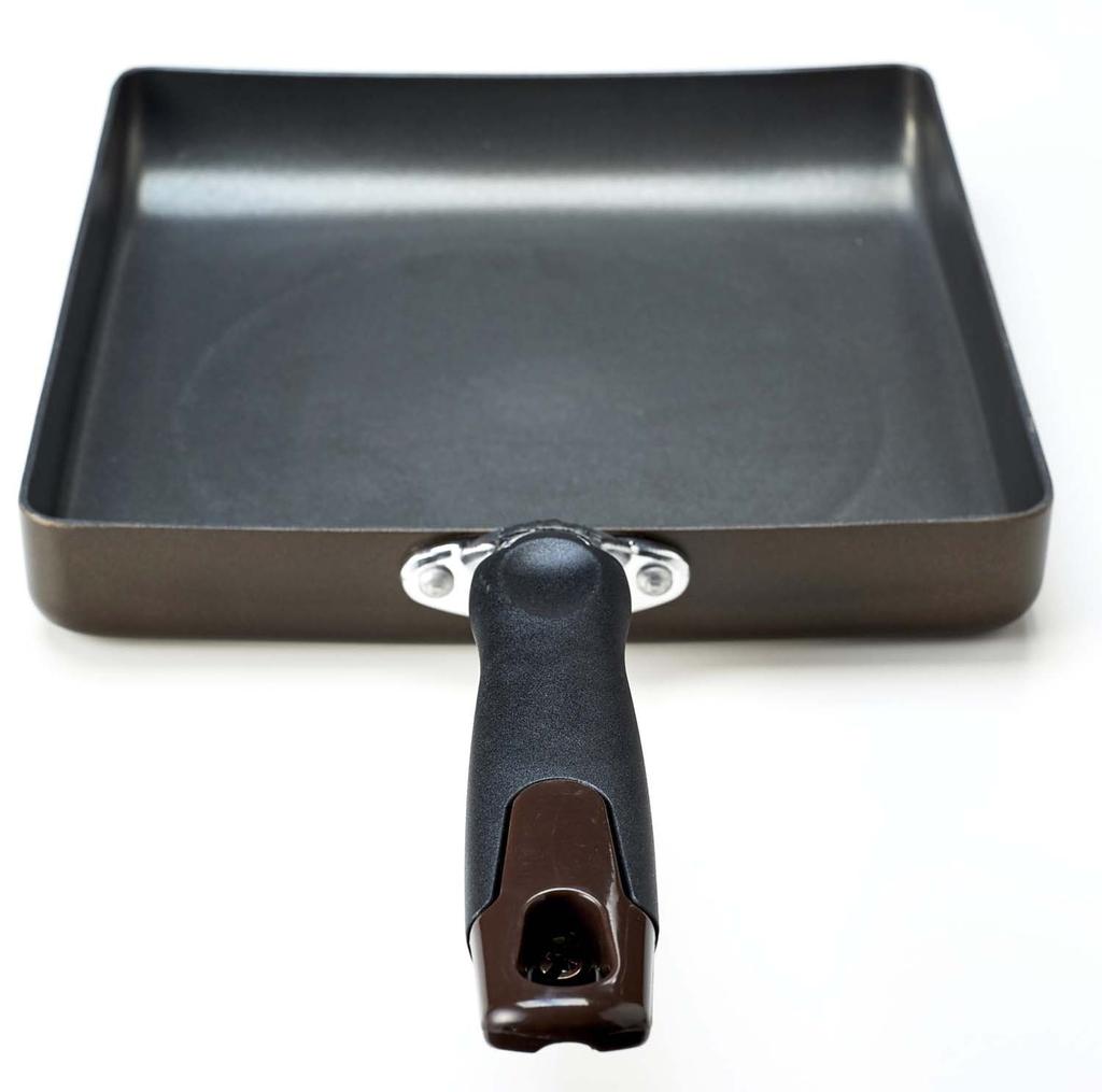 PEARL METAL Сковорода Тамагояки Широкая Совместимая с индукционной плитой Машина Тамагояки 2 слоя внутри Тефлоновое базовое твердое покрытие Carnase H-8768