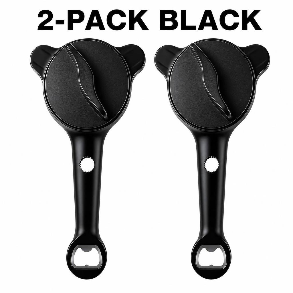 4 In 1 Multifunctional Bottle Opener Adjustable 3 Claw Jar Lid Opener Anti Slip Can Lid Opener Gripper Kitchen Gadgets 6