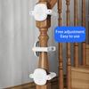 2Pcs Baby Gate Banister Adapter Heavy Duty Children Safety Net Mounting