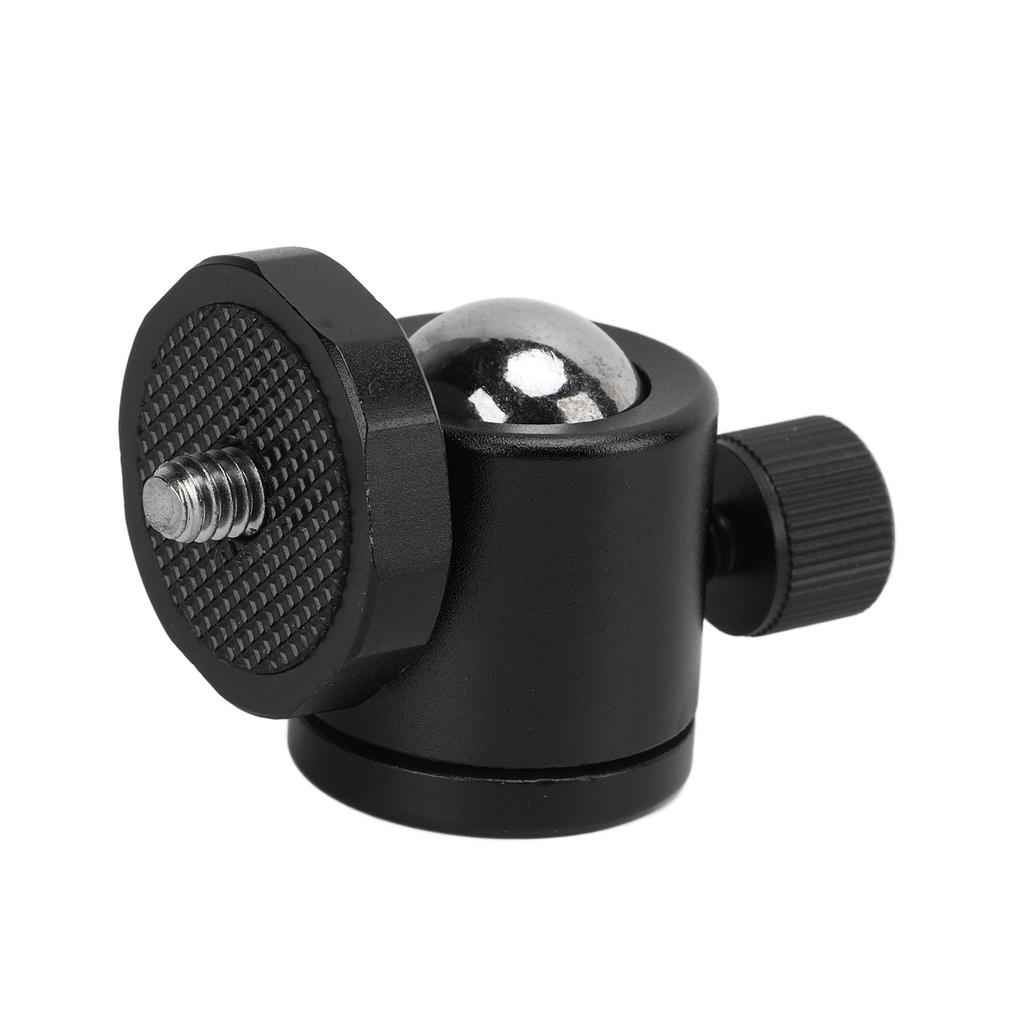 Штативная шаровая головка Крепление для камеры Алюминиевый сплав Вращение на 360 градусов Универсальная для штатива Зеркальная камера