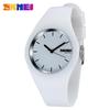 SKMEI 9068 Man Silicone Strap 3Bar Waterproof Clock Quartz Wristwatches For Lady Fashion Casual Watch Female Gift Women Watches