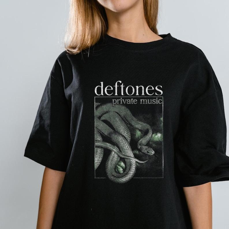 Deftones Band vintage T-Shirt Rock Concert Merch Vintage Graphic Tee Alternative Metal Music Apparel Unisex Deftones Fan Gift
