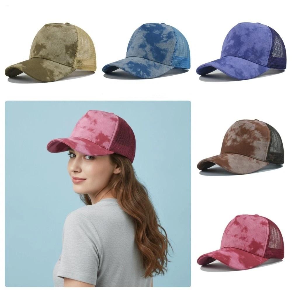 Mesh Baseball Cap Breathable Sun Hat Fashion Hip Hop Cap Women