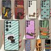 Чехол DACHSHUND для Samsung Galaxy S23 S21 S22 Ultra S8 S9 S10 Note 10 Plus Note 20 Ultra S20 FE