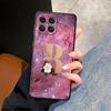 Чехол для телефона Funda для Honor Magic5Lite 8X X9a 90 X8 200 400 Lite X5b X6 X7 70 Название цветка Буква A B