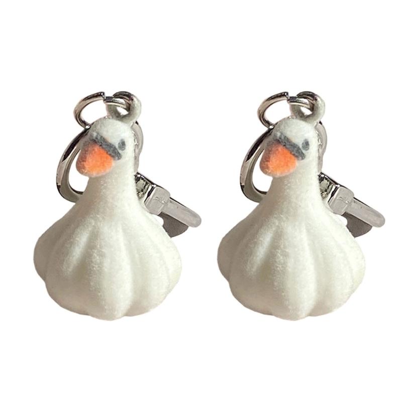 Fashionable Playful Alpacas Keychain Craft from Sturdy Resin Materials Portable for Personalize Accessories Fan