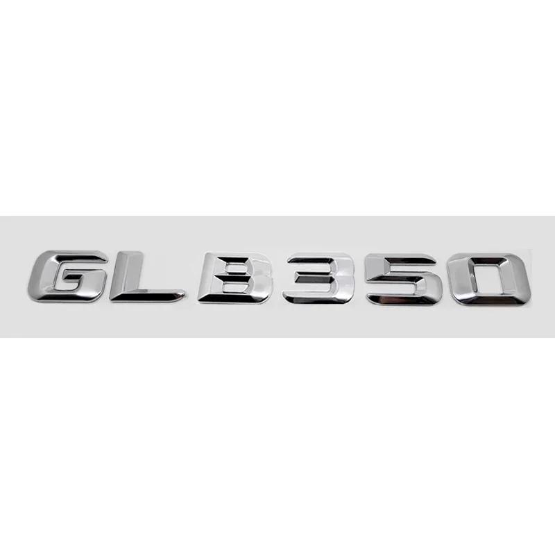 Car Letter Sticker Rear Emblem for Mercedes Benz GLB180 GLB200 GLB220 GLB250 GLB260 GLB300 GLB350 GLB400 GLB450 Trunk Decal