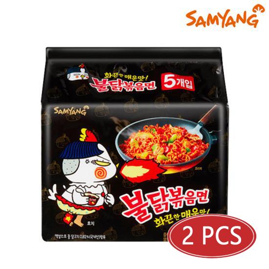 Samyang Острый рамэн со вкусом курицы в пакете 140г (5 упаковок)