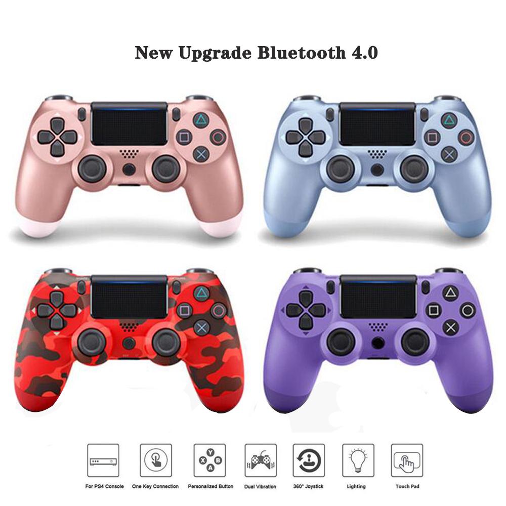 Беспроводной контроллер PS4, Bluetooth-геймпад, джойстик для 4 игровых консолей, ПК Steam