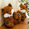 Lying Down Animal Stuffed Doll Plushies Furry Huggable Doll Animal Plush Toy  Kids Toys Present