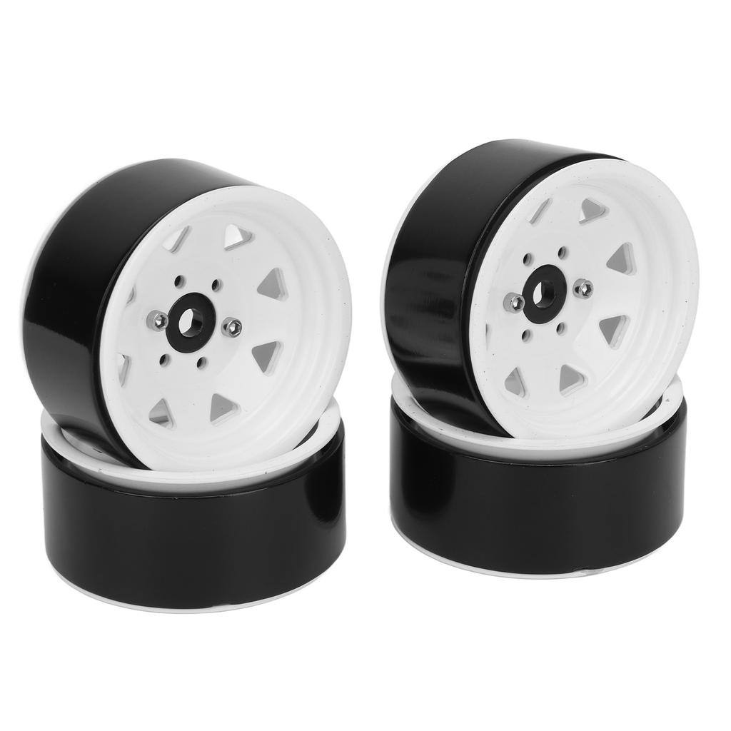 4PCS 1.9in RC  s   Fit Strong Support 8 Spokes Wheel   Set for   SCX10 SCX10 II SCX10 III