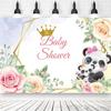 Panda Birthday Party Bamboo Cartoon Poster custom Baby Newborn Portrait Photo Backgrounds Photography Photocall Photo Studio
