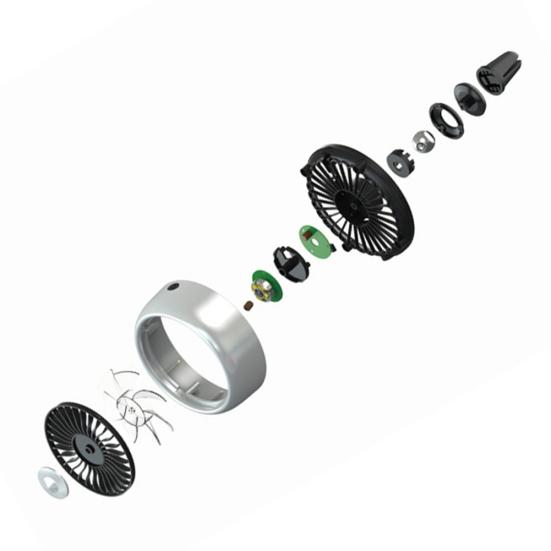 Мощный USB 3-скоростной электрический регулируемый мини-автомобильный охлаждающий вентилятор с вентиляционным отверстием