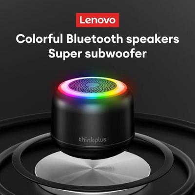 Оригинальный Lenovo K14 Pro RGB портативный Bluetooth 5.4 динамик вибрирующий объемный звук сабвуфер динамик твитер ультразвук наружный динамик