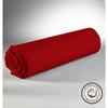 Fitted Sheet - Red - 180x200 Cm - 100% Cotton - Machine Washable - 2 People