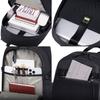 Black Urban Backpack for Active Youth, 23 , Waterproof, for a 15.6" Laptop, Travel. Super Five Fb699 Black