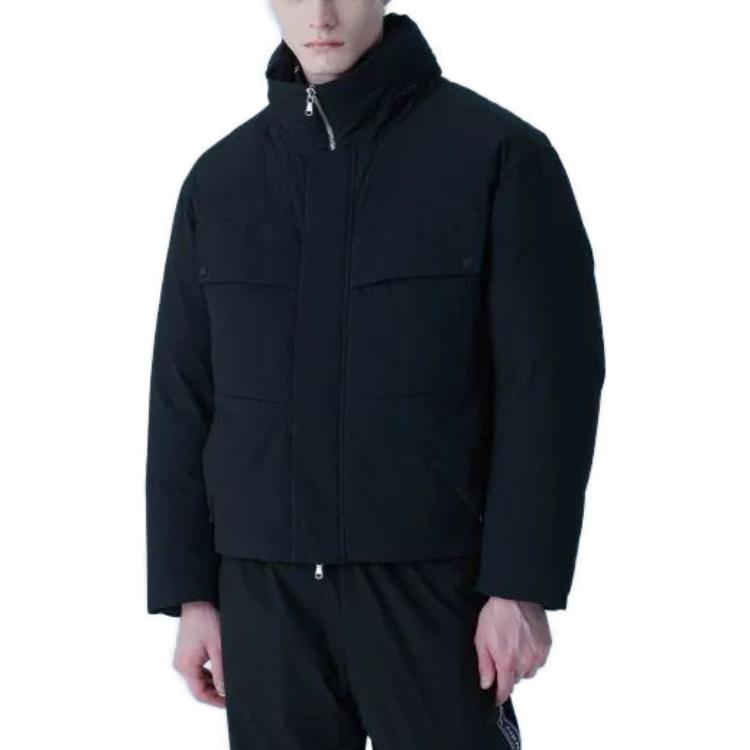 Fila Пуховики Унисекс Черный Стойка Умеренный Пуховик FS2DJF4101X-BLK