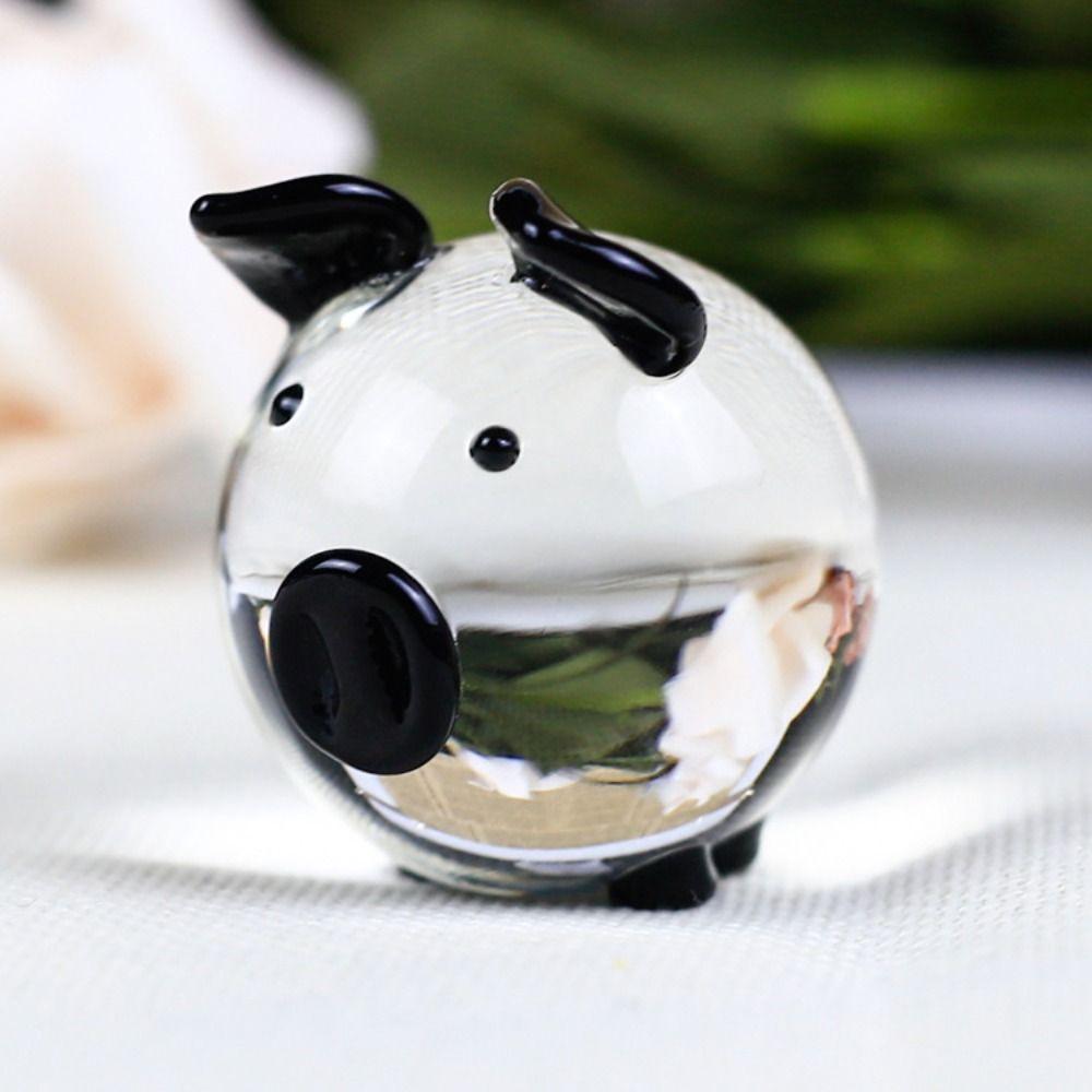 Souvenir Gifts Little Pig Figurines Art&Collection Paperweight Crafts Table Ornaments Home&Office