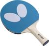 Butterfly Table Tennis Rubber Racket for Beginners and Leisure Butterfly Logo Includes 2 77360 Use, Racket, Balls, Blue,