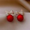Ретро эмалированные серьги-подвески для женщин корейские ювелирные изделия модные свадебные вечерние серьги ювелирные изделия подарок