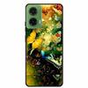 Silicone Painted Cover For Motorola Moto G35 G55 Case Luxury Animal TPU Silicone Soft Back Cover For G55 5G Black Bumper MotoG35