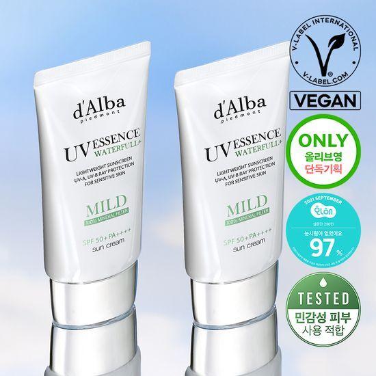 Dalba Waterful Mild Sun Cream Duo Special (50ml+50ml)