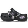 Crocs Classic Platform Clog BNK Clogs Women's Black Purple