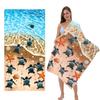 Microfiber Three-dimensional Digital Printing Turtle Beach Towel Absorbent Bath Towel