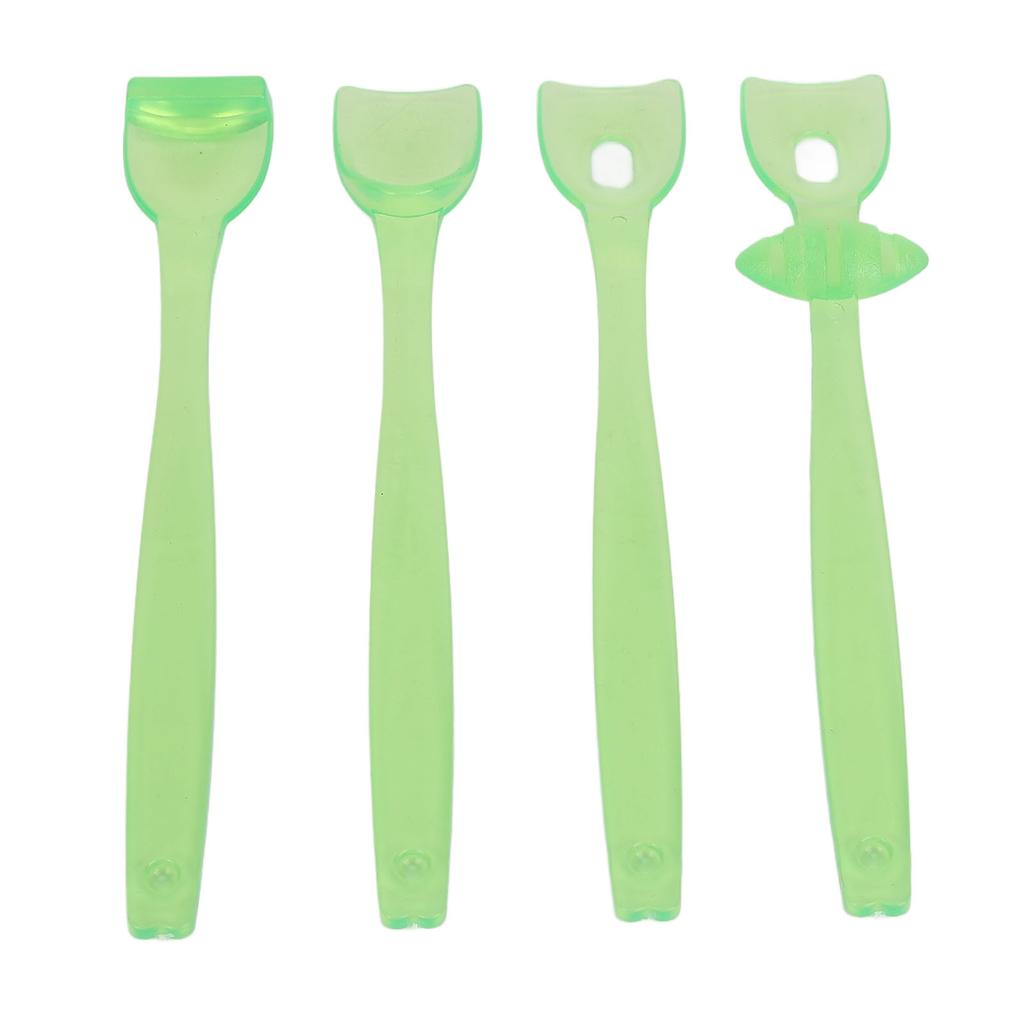 4pcs Tongue Muscle Trainer Lateralization Lifting Oral Muscle Exerciser for Language Disorders with