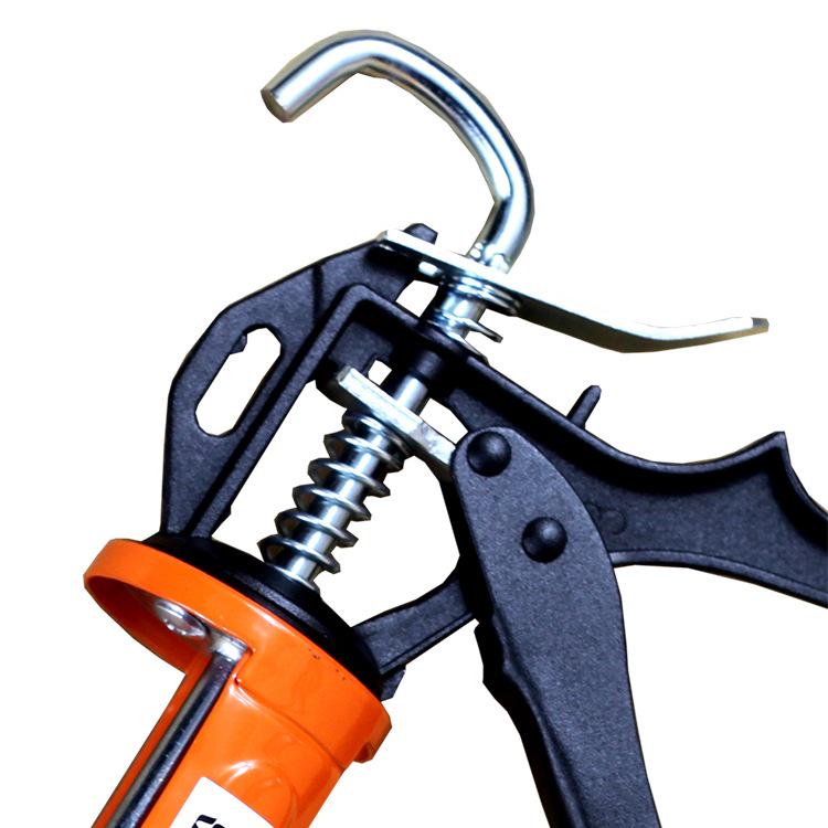 Силиконовый пистолет для герметика для стекольного клея и клея без гвоздей