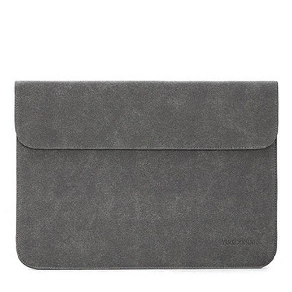 Neat Style Daily Simple Laptop Tablet Pouch, Dark Gray