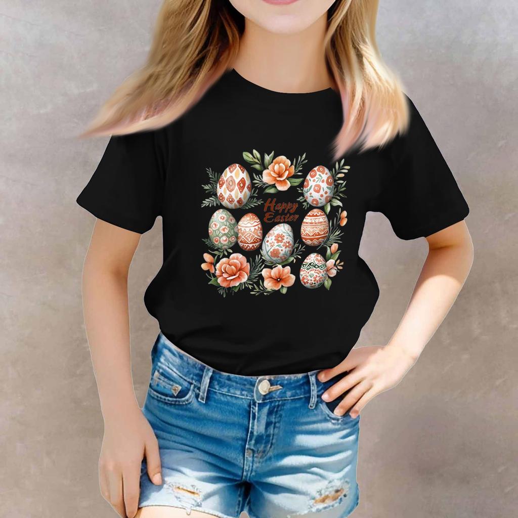 Футболки для малышей, девочек и мальчиков, детские футболки с короткими рукавами и принтом для мальчиков и девочек 1-12 лет