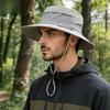 Color Blocking Sun Protection Bucket Hat Big Brim Sun Hat Fashion Sunscreen Fisherman Hat  Girl