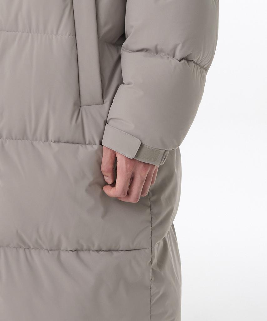 Musinsa Standard Daily Puffer Long Padded Parka [Light Beige]