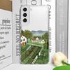 Чехол для телефона с рисунком «Дом Горный Пейзаж Прозрачный для Xiaomi Redmi Note 14 Pro Plus 13 12 11 10 PRO 14C 13C 12 9T 5G Мягкий Чехол