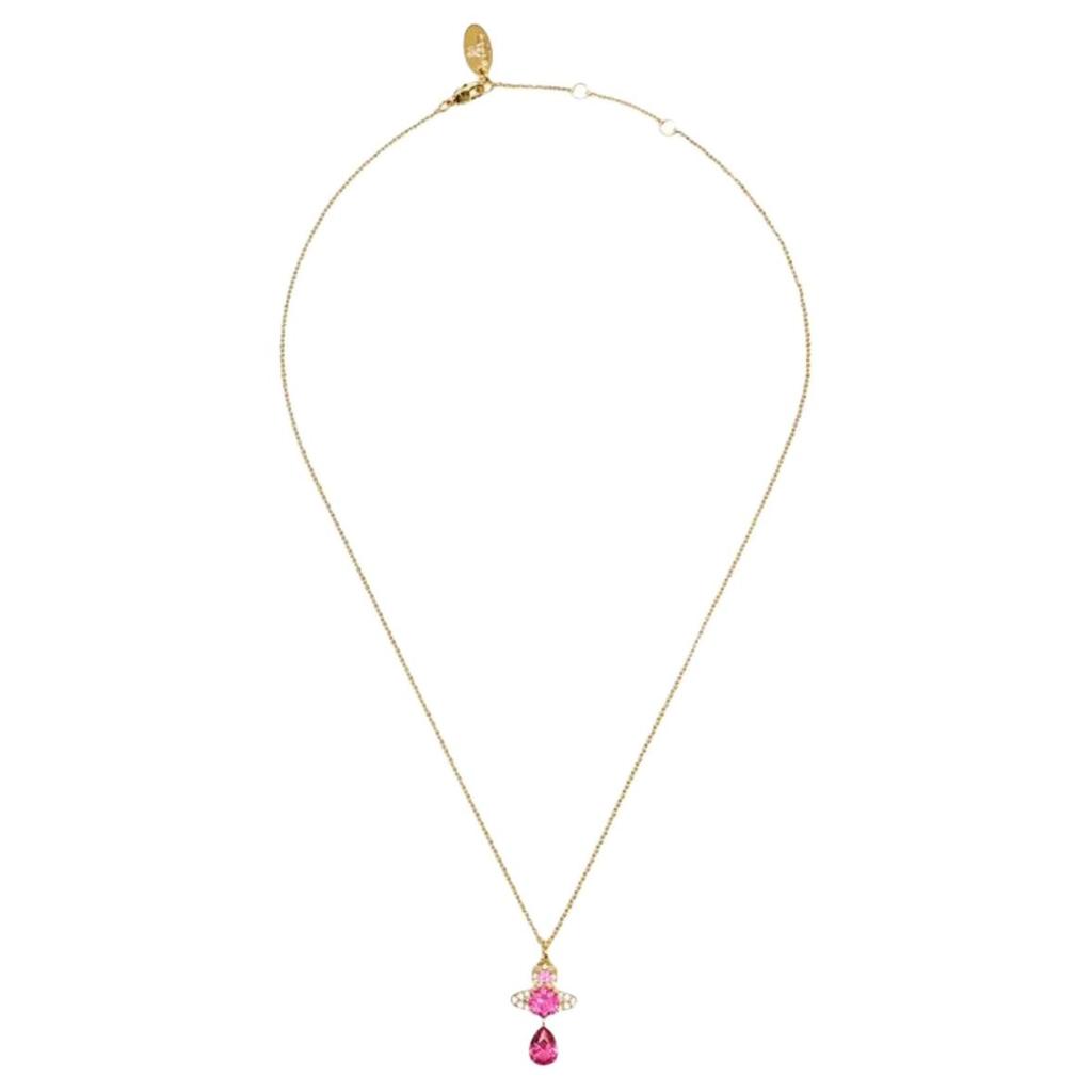 VIVIENNE WESTWOOD Изысканное модное дизайнерское ожерелье Женские ожерелья Малиновый 630203D5