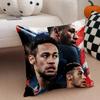 Brazilian Handsome Athlete NNeymar Jr Cushion Cover Throw Pillow Cover Hidden Button Durable Polyester Chair Cushion