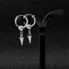 Корейский стиль модные украшения серьги-подвески в форме шила серьги-кольца для мужчин серьги-гвоздики