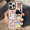 Кот Западной Шотландии для Apple 15/16plus Чехол для мобильного телефона для IPhone13/14 Противоударный Мультяшный Гелевый Чехол X