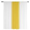 Желтые полосатые текстуры прозрачные шторы для украшения гостиной оконные шторы для кухни тюль вуаль органза шторы