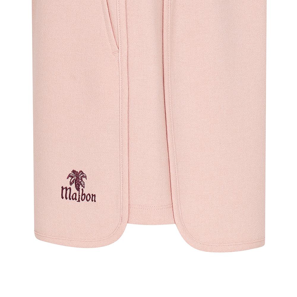 MALBON GOLF Summer Terry Elastic Waist Half Pants Pink (Woman)