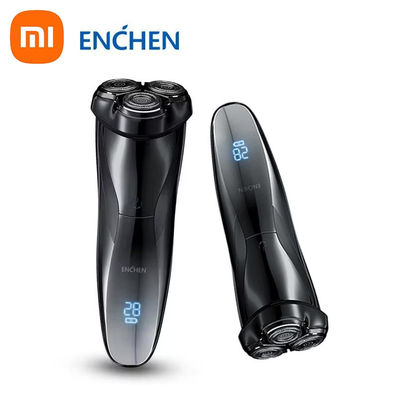 Xiaomi ENCHEN Blackstone 3 Electric Shaver 3D Triple Floating Blade Heads Shaving Razors