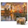 Пазл на 500 деталей / Вестминстер в сумерках, популярный корейский пазл