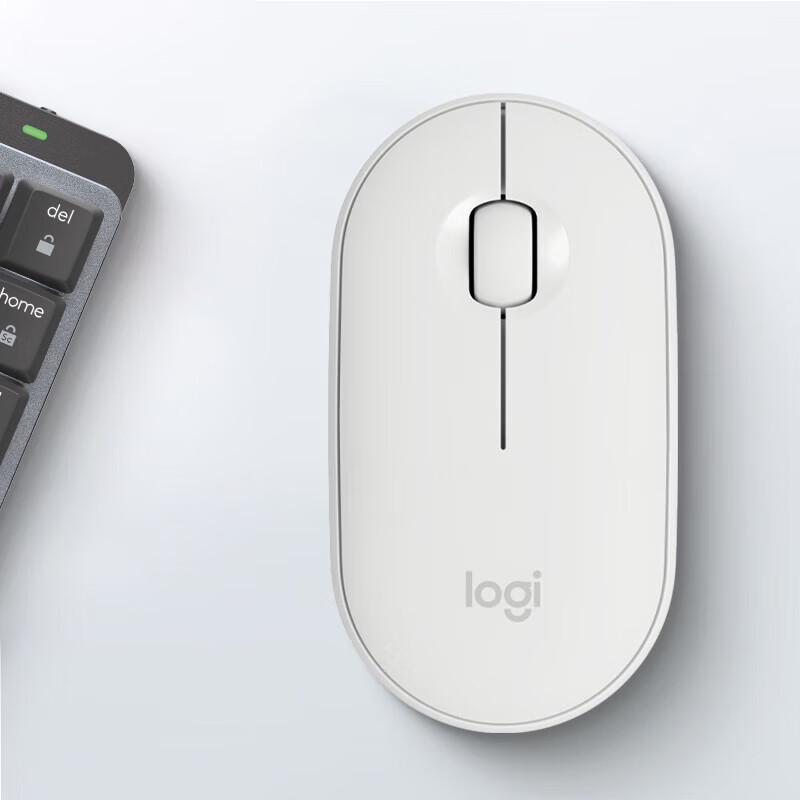 Беспроводная мышь Logitech Pebble M350, бесшумная, с двойным режимом