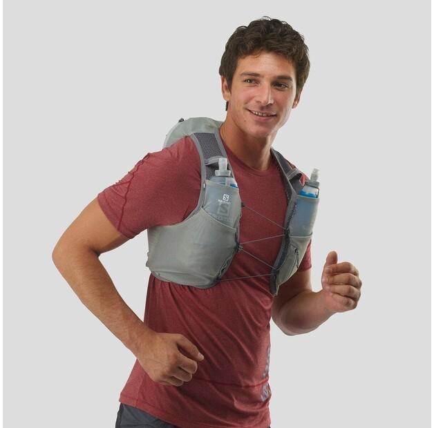 Рюкзак Salomon Active Skin 8 Set wrought iron/sedona sage (LC1758000)