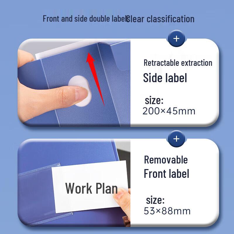 Deli A4 PP Document Box