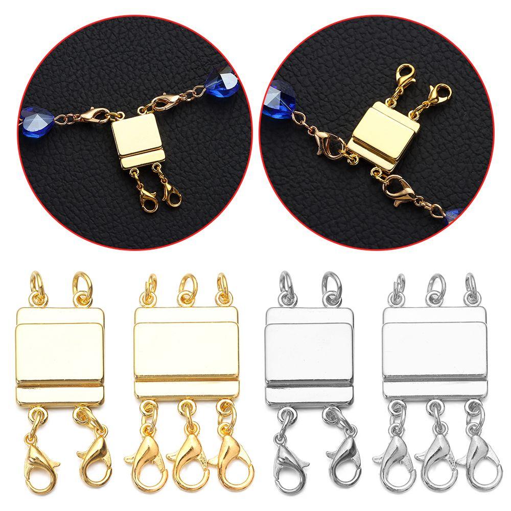 Застежки-пряжки Магнитный разъем для ожерелья для многослойного браслета Магнитная застежка ожерелья