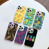 Pineapple Fruit Phone Case For IPhone 16 15 14 13 12 11 Pro Max X XR XSMAX 8 7 Plus Matte Shockproof Back Cover